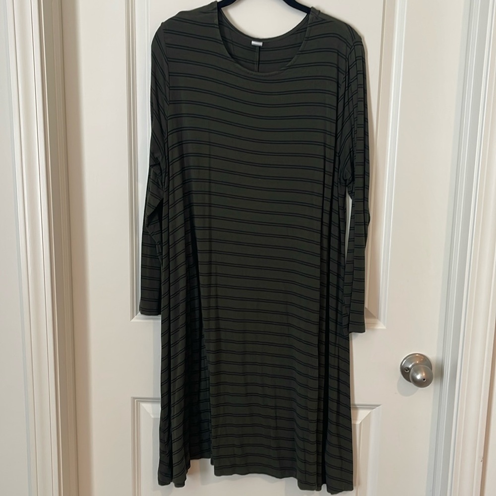 Long Sleeve Swing Dress